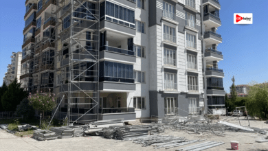 Malatya'da İnşaat İskelesi Çöktü 1 İşçi Öldü, 2 İşçi Yaralandı